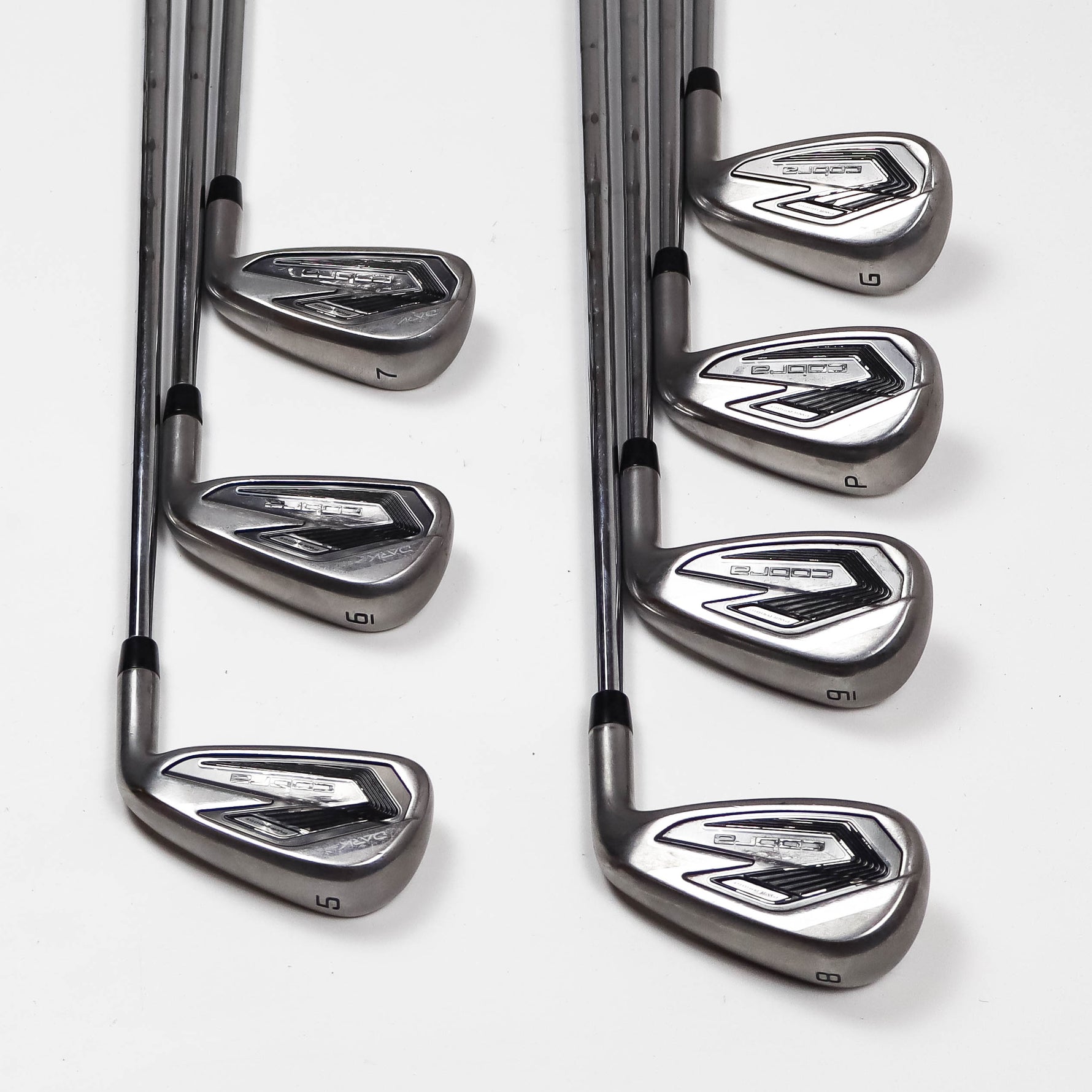 Cobra Darkspeed Irons 5-GW Stiff +1/2 Inch 1 Up (Used)