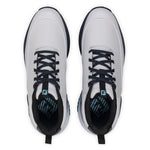 FootJoy Mens Tour Rival Golf Shoes White/Navy/Blue 56971 (2026) - Tony Valentine - Golf Shoes