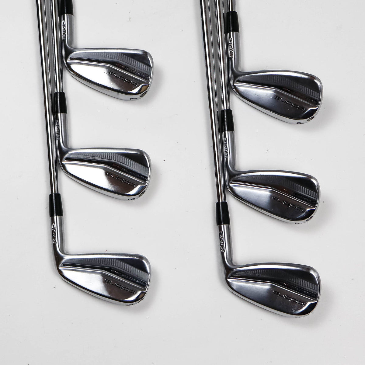 Cobra King Forged Tec One Length Irons 5-PW Stiff Steel (Used)