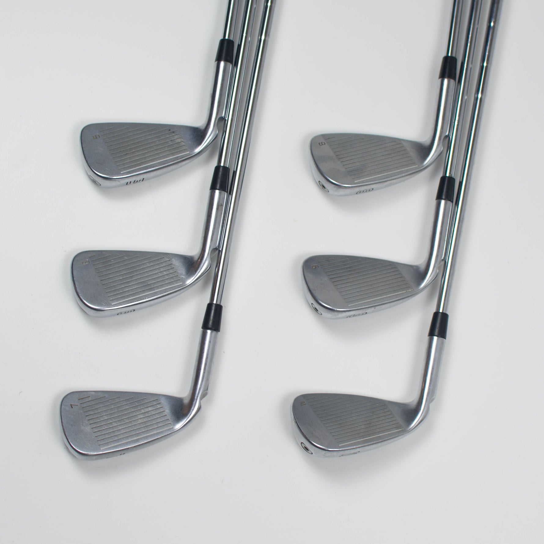 Ping G410 Irons 5-PW Black Dot Regular Flex Steel (Used)