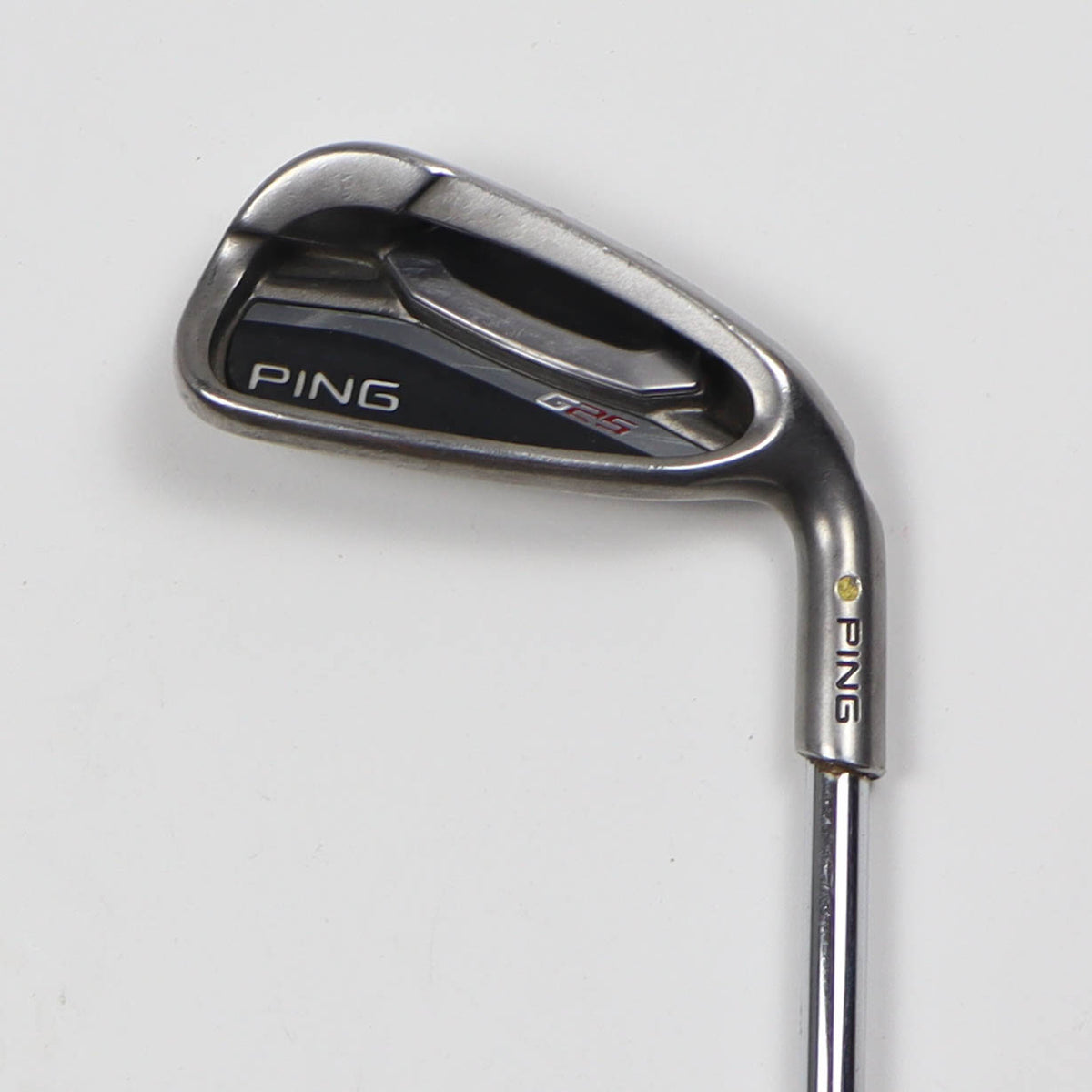Ping G25 Irons 6-PW+UW+SW Regular Steel Yellow Dot(Used)