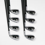 Ping G400 Irons 5-PW+UW+SW Senior Graphite Black Dot (Used)