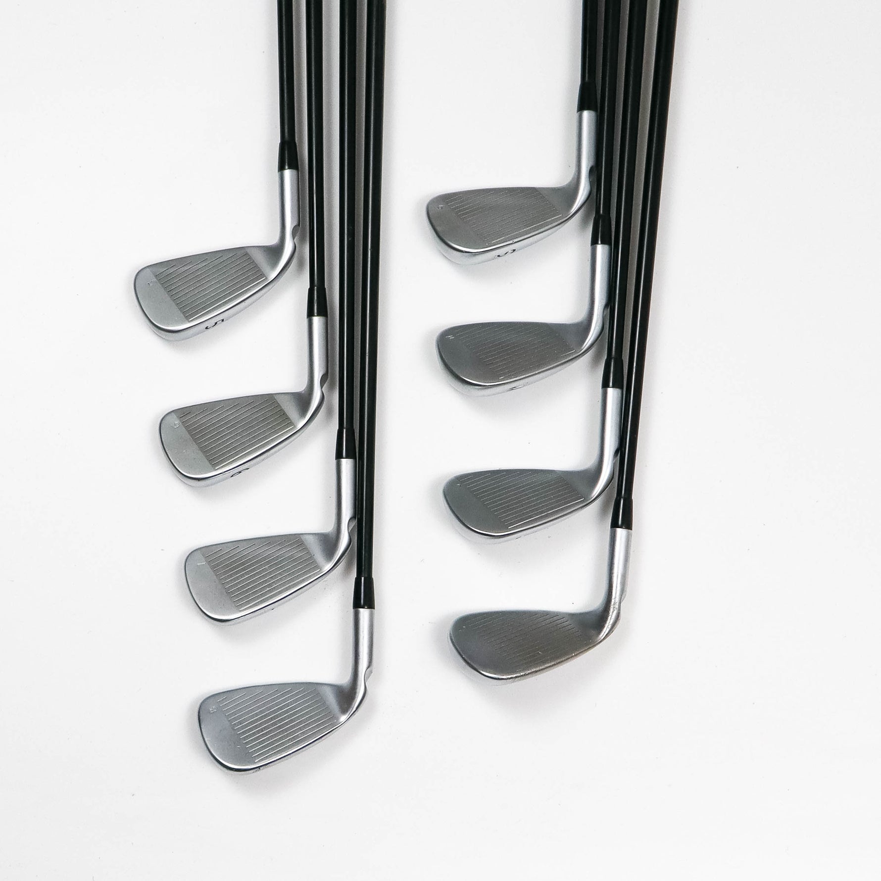 Ping G400 Irons 5-PW+UW+SW Senior Graphite Black Dot (Used)