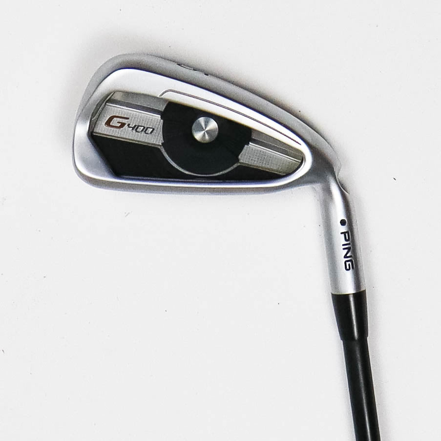 Ping G400 Irons 5-PW+UW+SW Senior Graphite Black Dot (Used)