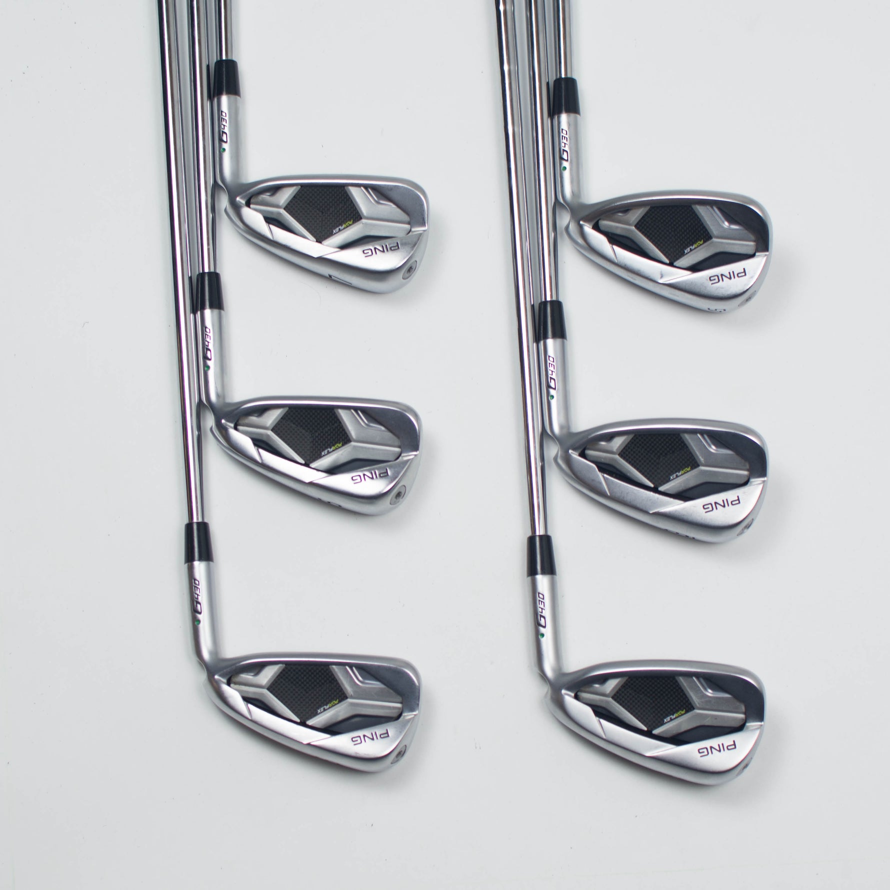 Ping G430 Irons Green Dot 5-PW Stiff Flex Steel (Used)