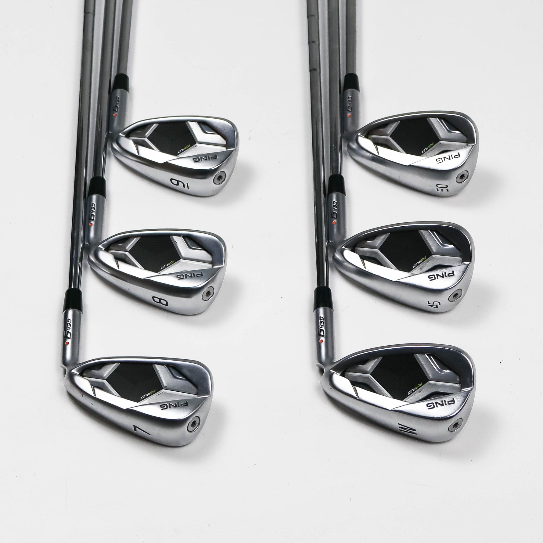 Ping G430 Irons 7-PW+45+50 Regular Steel Orange Dot (Used)