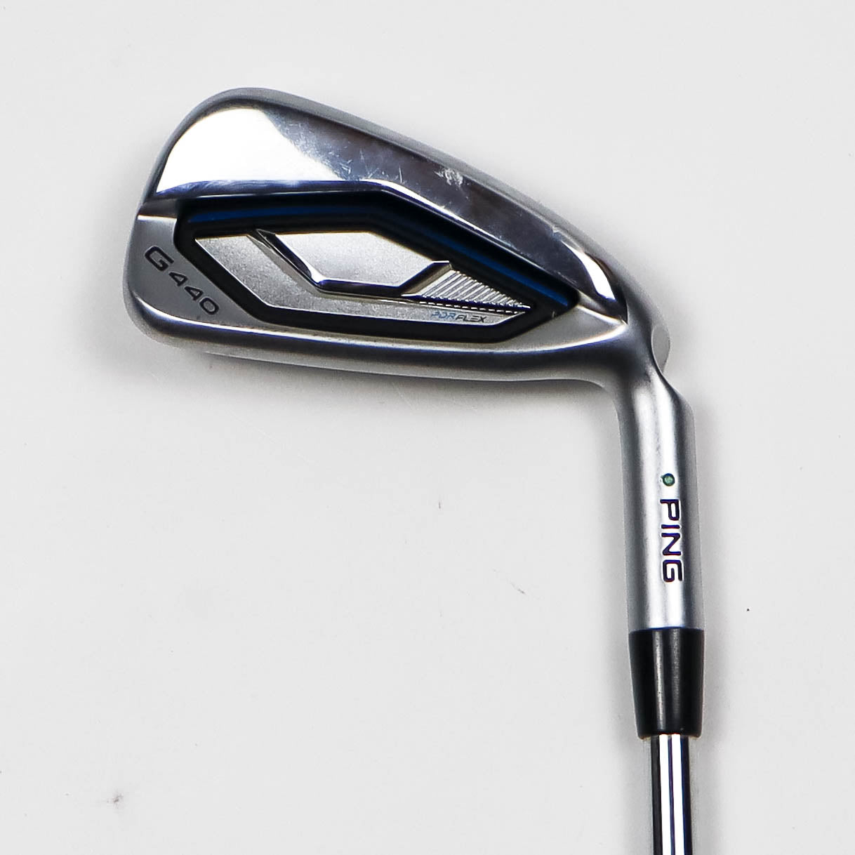 Ping G440 Irons 5-PW Stiff Steel Green Dot +1 Inch (Used)