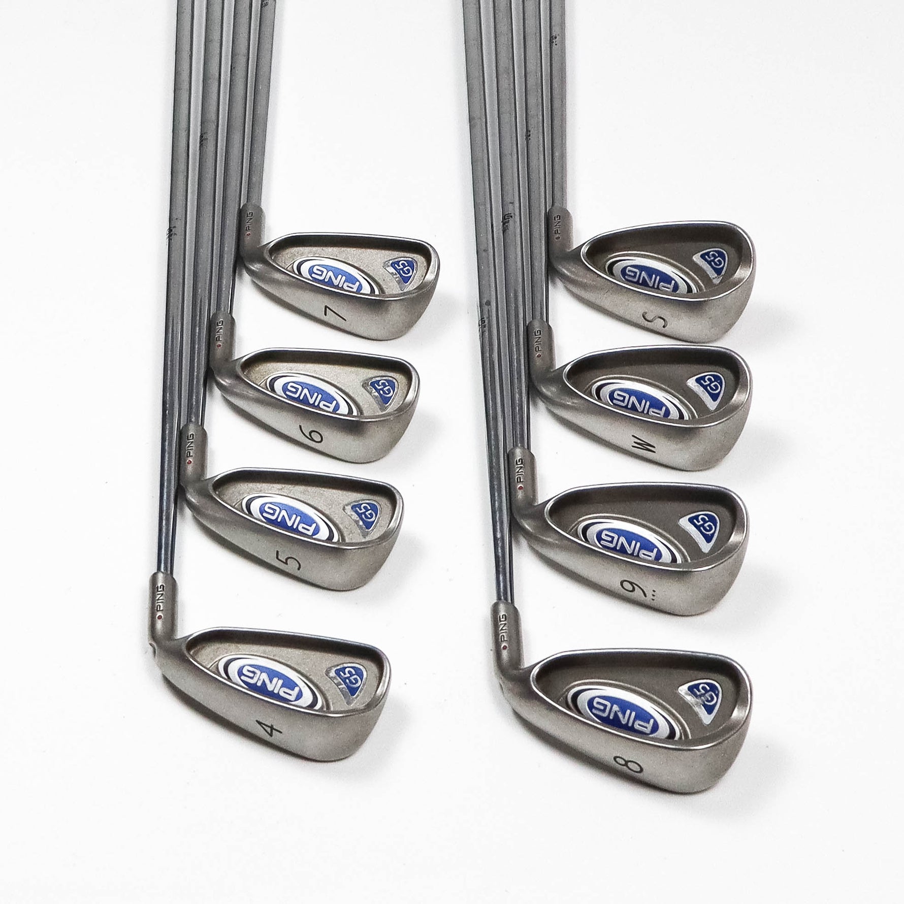 Ping G5 Irons 4-SW Regular Steel Red Dot (Used)