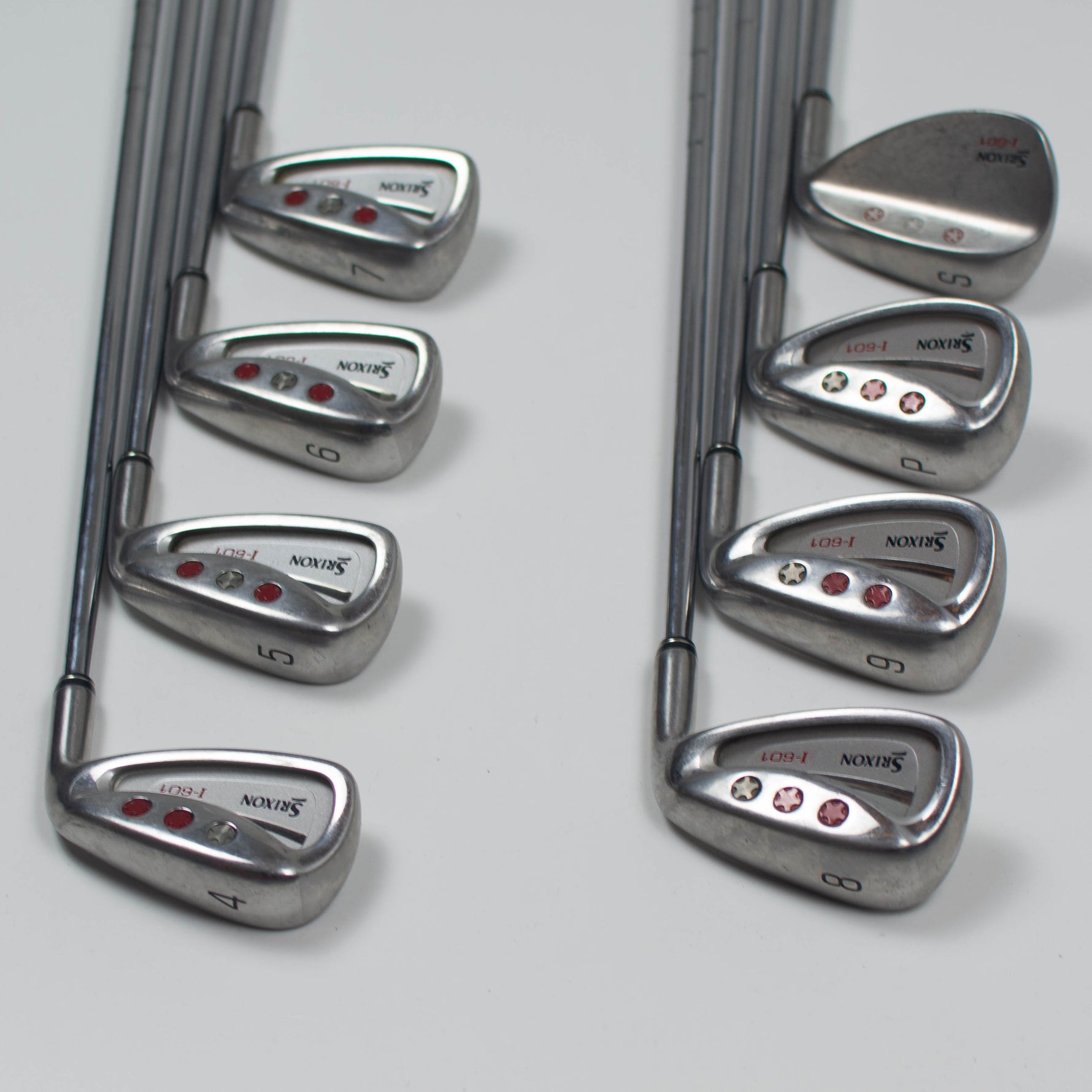 Srixon I-601 Irons 4-SW Stiff (Used)