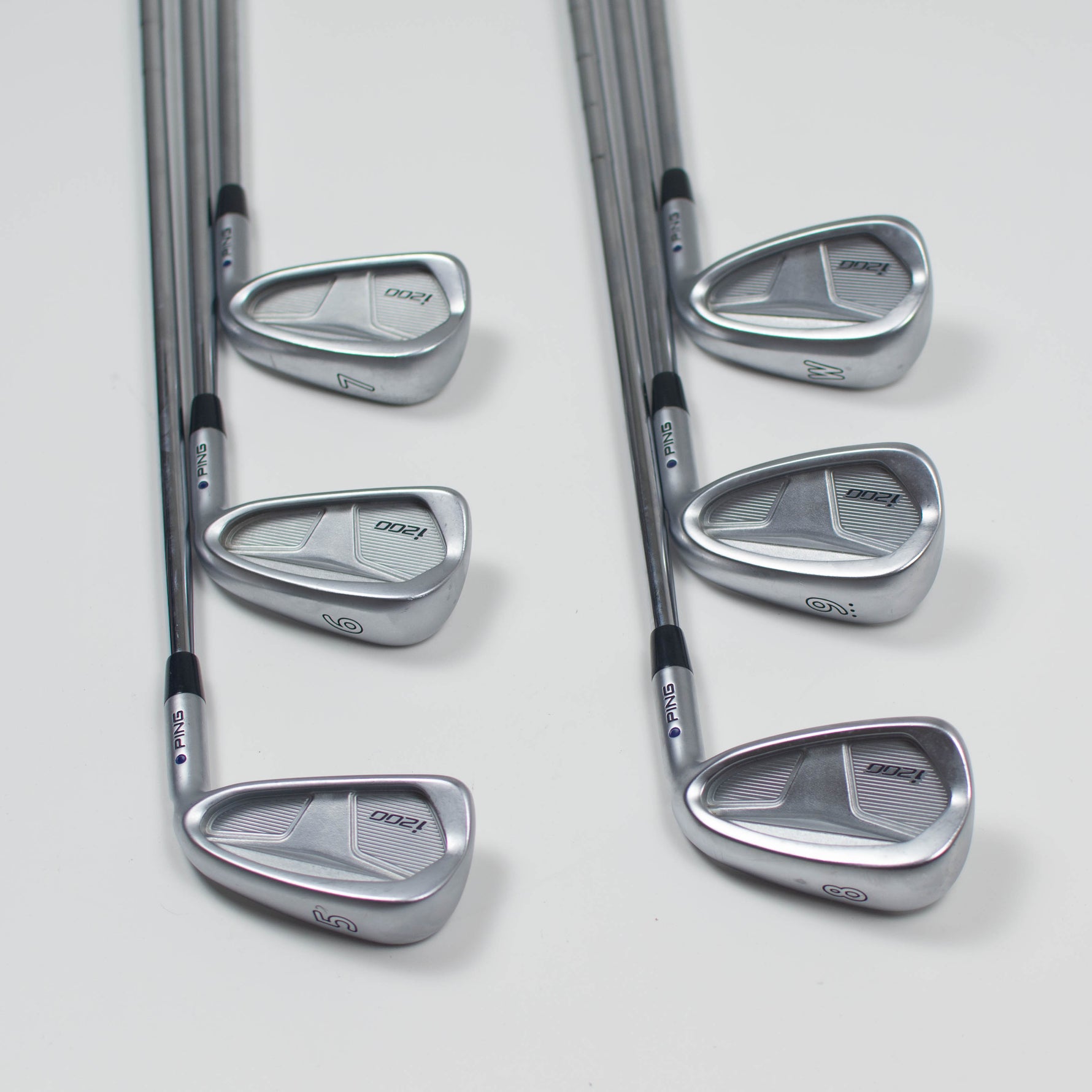 Ping i200 Irons 5-PW Purple Dot Regular Flex Steel (Used)
