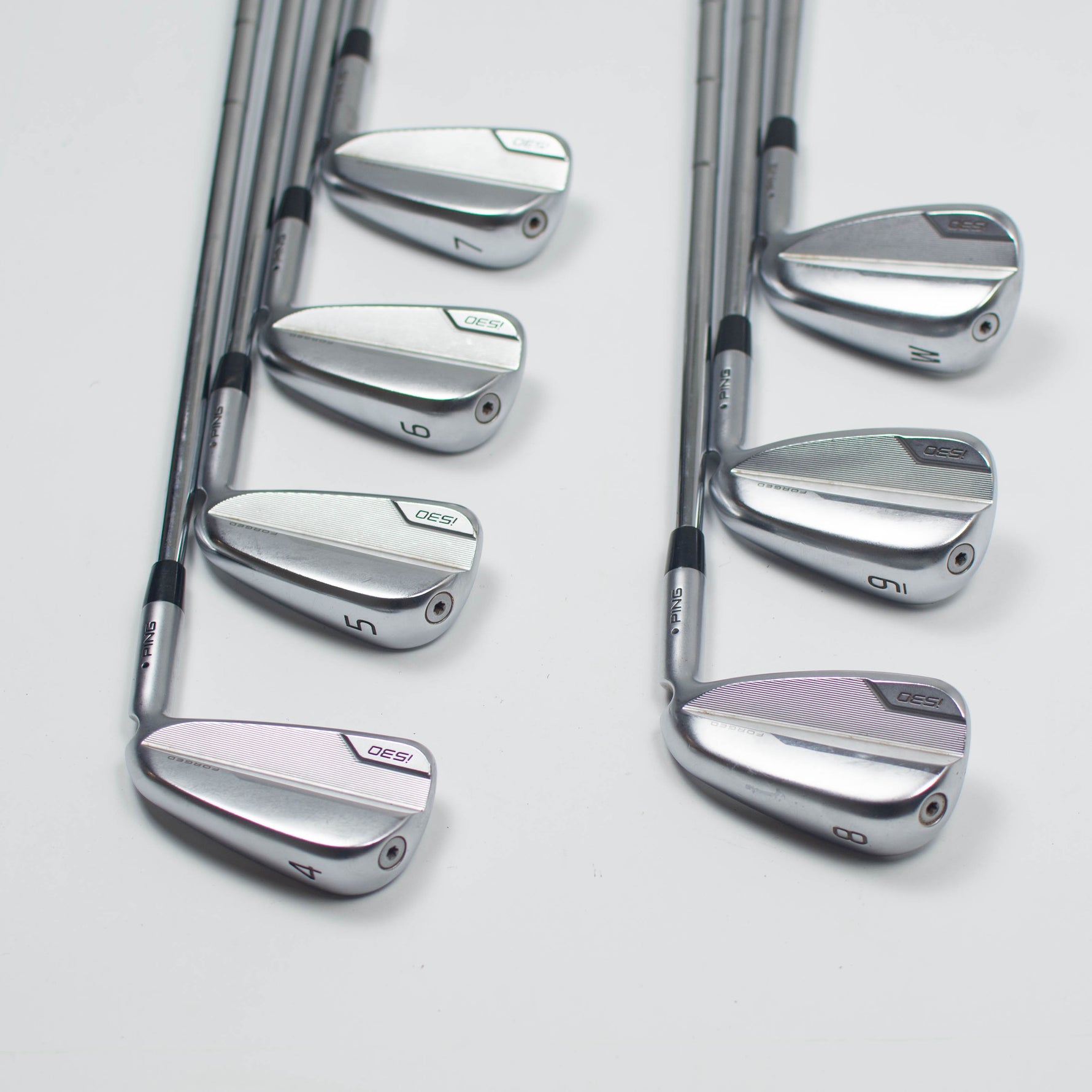 Ping i530 Irons 4-PW Stiff Flex Steel (Used)