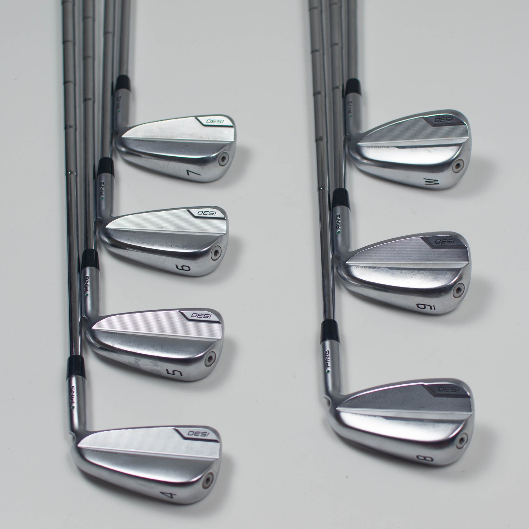 Ping i530 Irons 4-PW Green Dot Stiff Steel (Used)