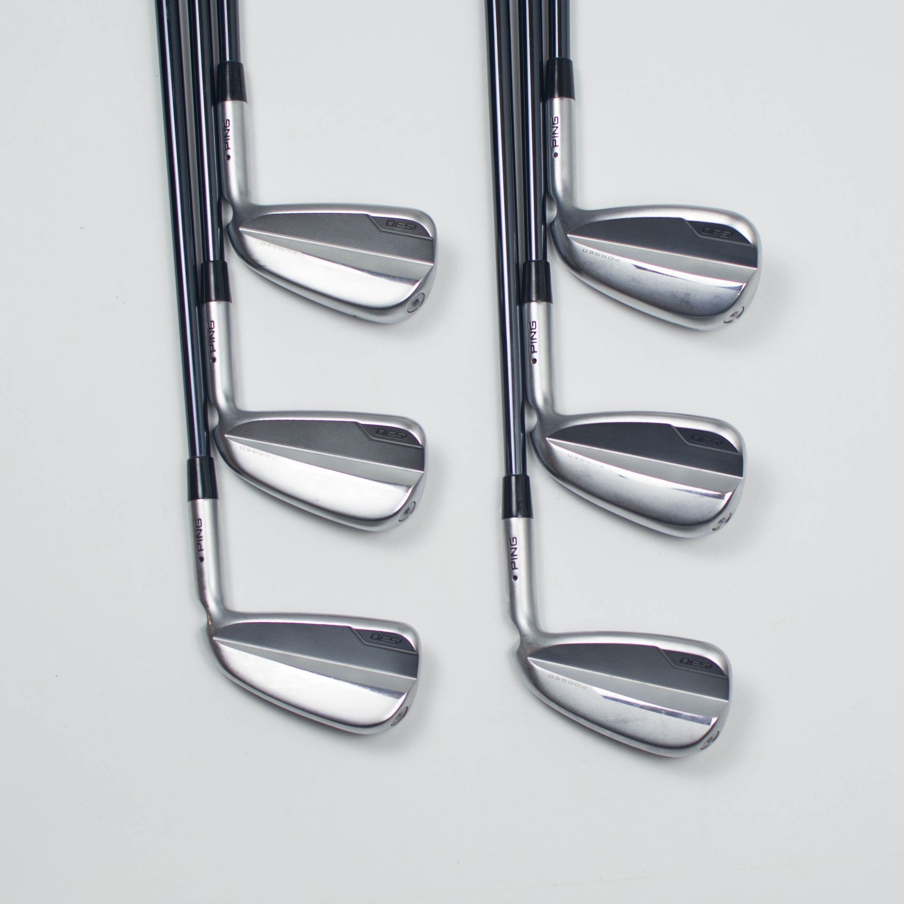 Ping i530 Irons 5-PW Regular Graphite Black Dot, Retro Spec (Used)