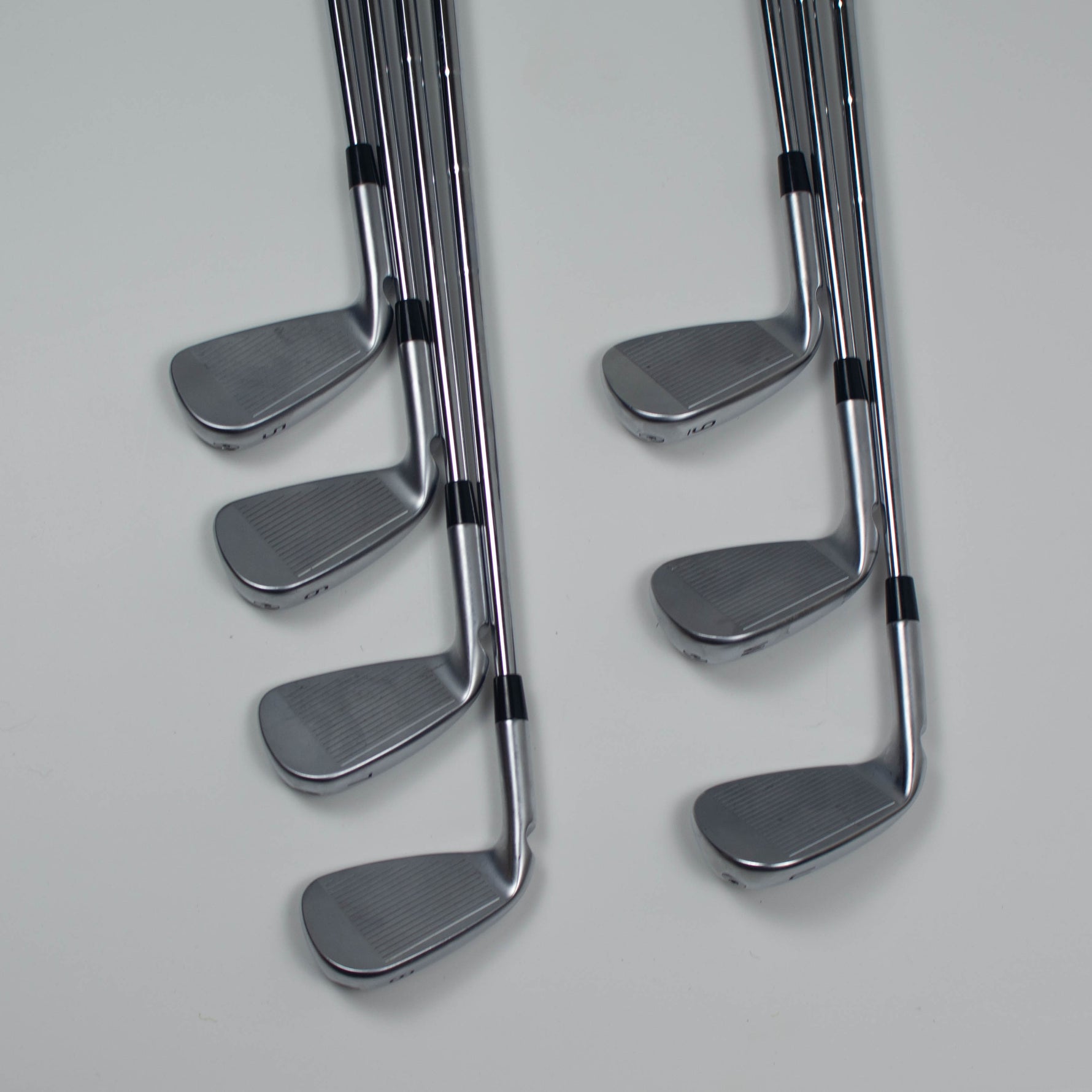 Ping i540 Irons 5-PW plus UW Green Dot Stiff Flex +0.5 inch (Second Hand)