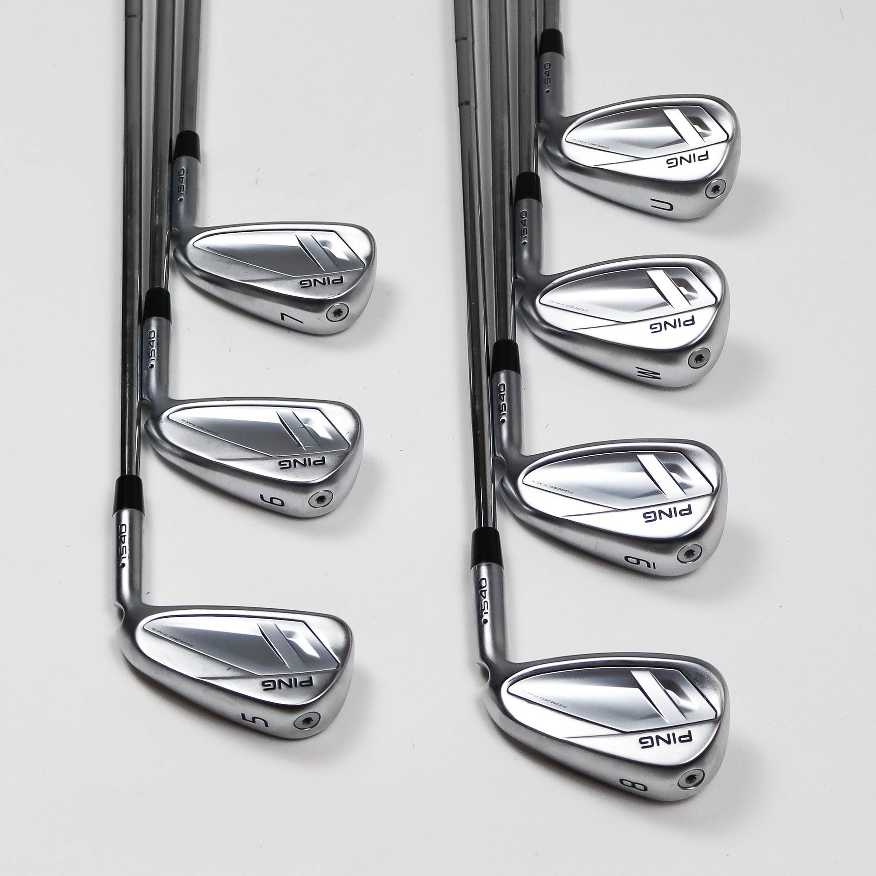 Ping i540 Irons 5-PW+UW Regular Steel Black Dot (Used)