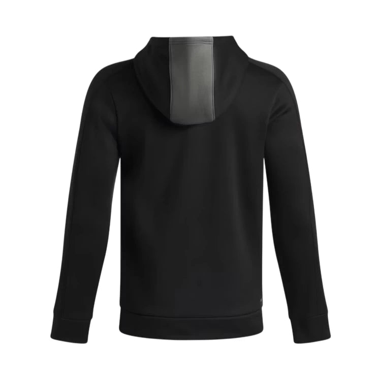 Under Armour Boys Fleece Winterized Hoodie Black/Clay Green