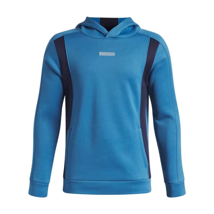 Under Armour Boys Fleece Winterized Hoodie Aegean Blue/Midnight Navy