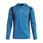 Under Armour Boys Fleece Winterized Hoodie Aegean Blue/Midnight Navy/Aegean Blue