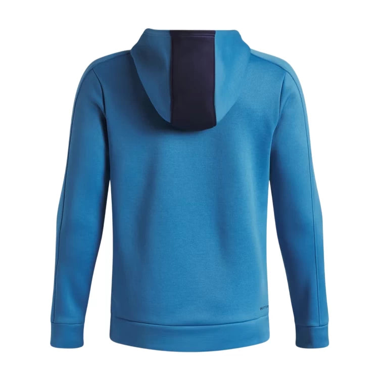 Under Armour Boys Fleece Winterized Hoodie Aegean Blue/Midnight Navy/Aegean Blue