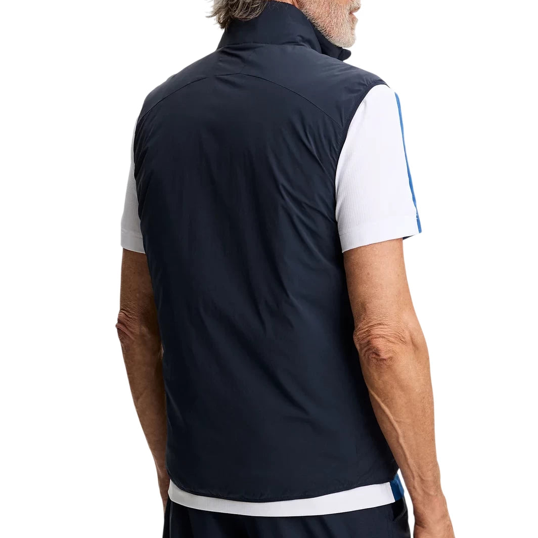 J.Lindeberg Mens Clinton Padded Vest JL Navy BMOW16831