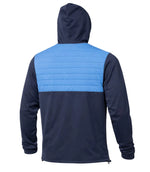 Island Green Mens Padded Technical Hoody Navy/Blue
