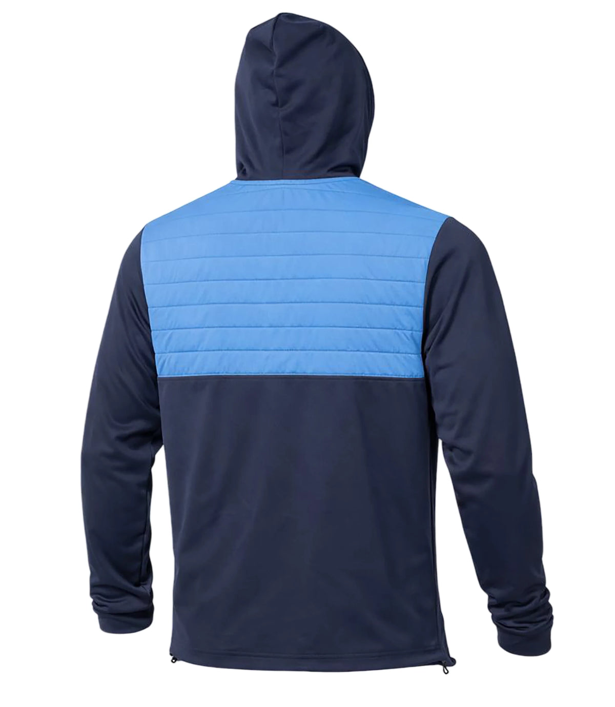 Island Green Mens Padded Technical Hoody Navy/Blue
