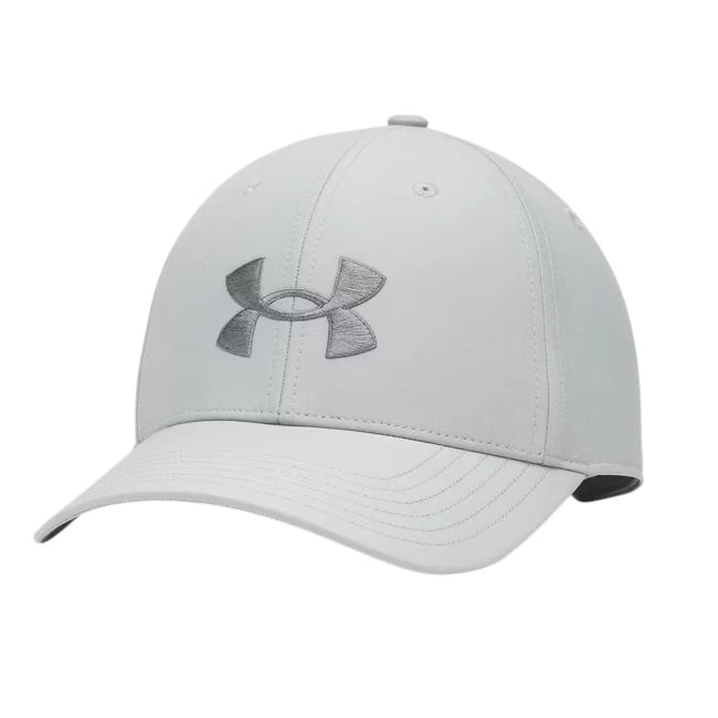 Under Armour Mens Golf 96 Hat Titanium/Clay Green
