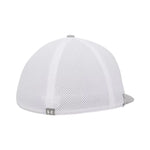 Under Armour Mens Iso Chill Drive Low Stretch Cap Titanium/White