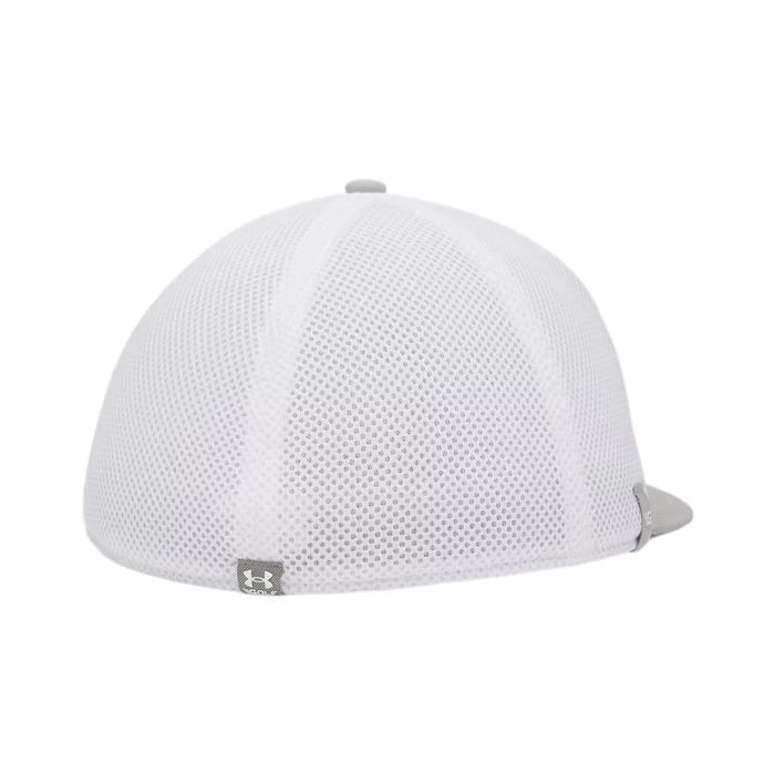 Under Armour Mens Iso Chill Drive Low Stretch Cap Titanium/White