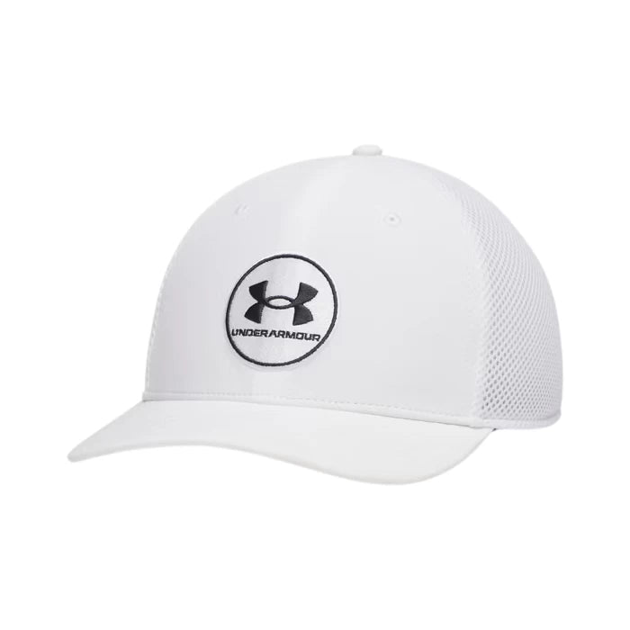 Under Armour Mens Iso Chill Drive Low Stretch Cap White
