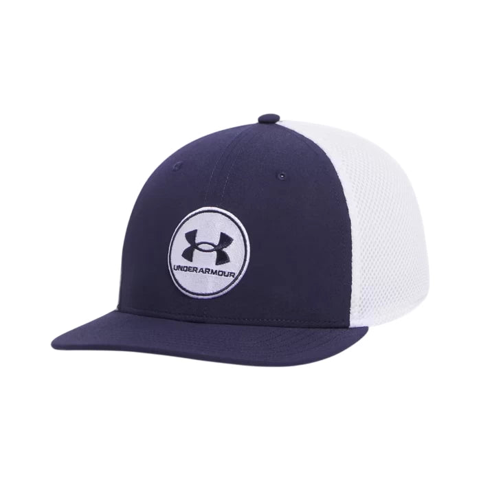 Under Armour Mens Iso Chill Drive Low Stretch Cap Midnight Navy