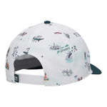 Under Armour Mens Drive Mid Nylon Adjustable White / Arden Green
