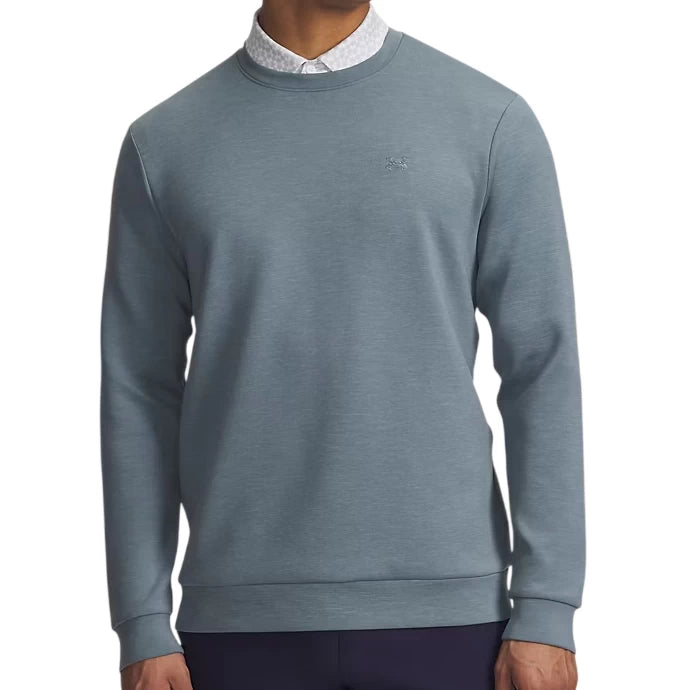 Under Armour Mens Drive Mid Layer Men's Crew Downpour Gray