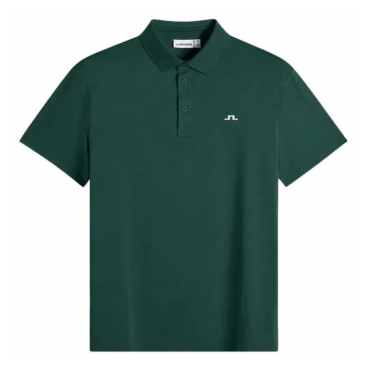 J.Lindeberg Mens Bridge Polo Forest Biome GMJT14642 - Tony Valentine - Shirts