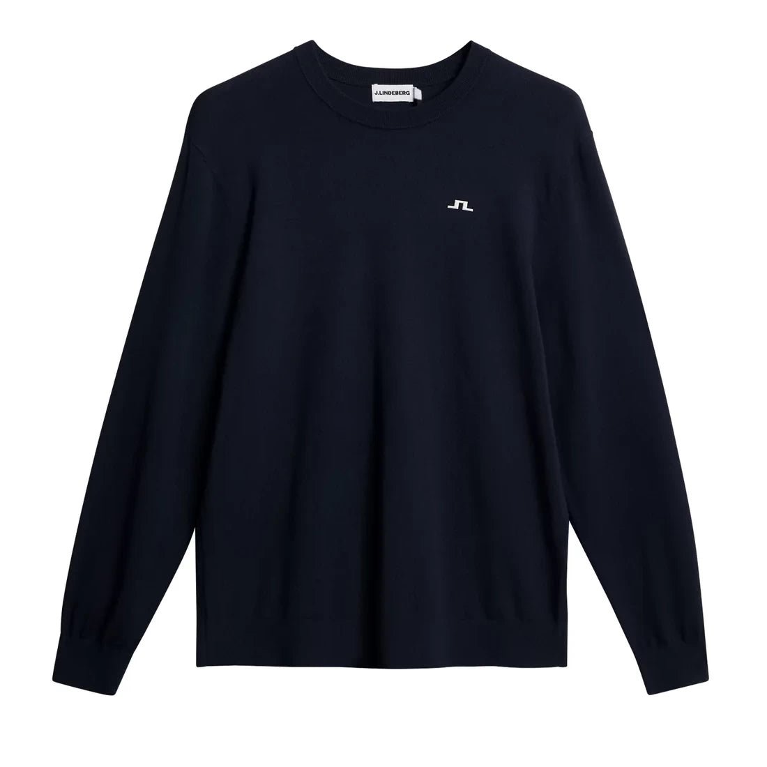 J.Lindeberg Mens Henry Knitted Sweater JL Navy GMKW16703 - Tony Valentine - Mid Layers