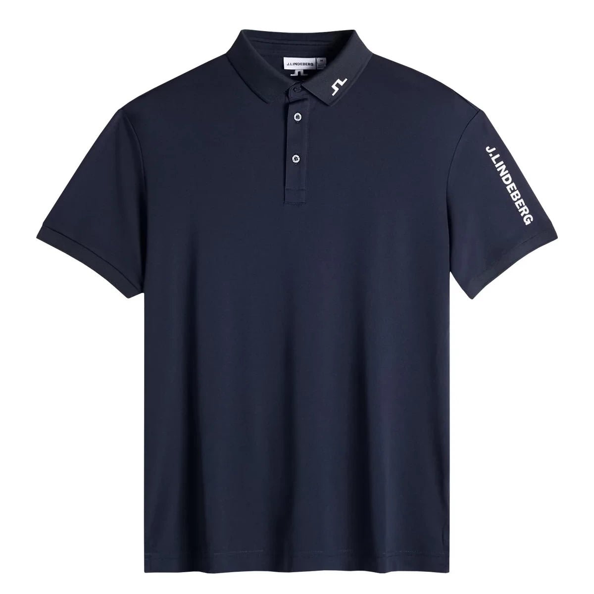 J.Lindeberg Mens Tour Tech Polo JL Navy GMJT16988 - Tony Valentine - Shirts