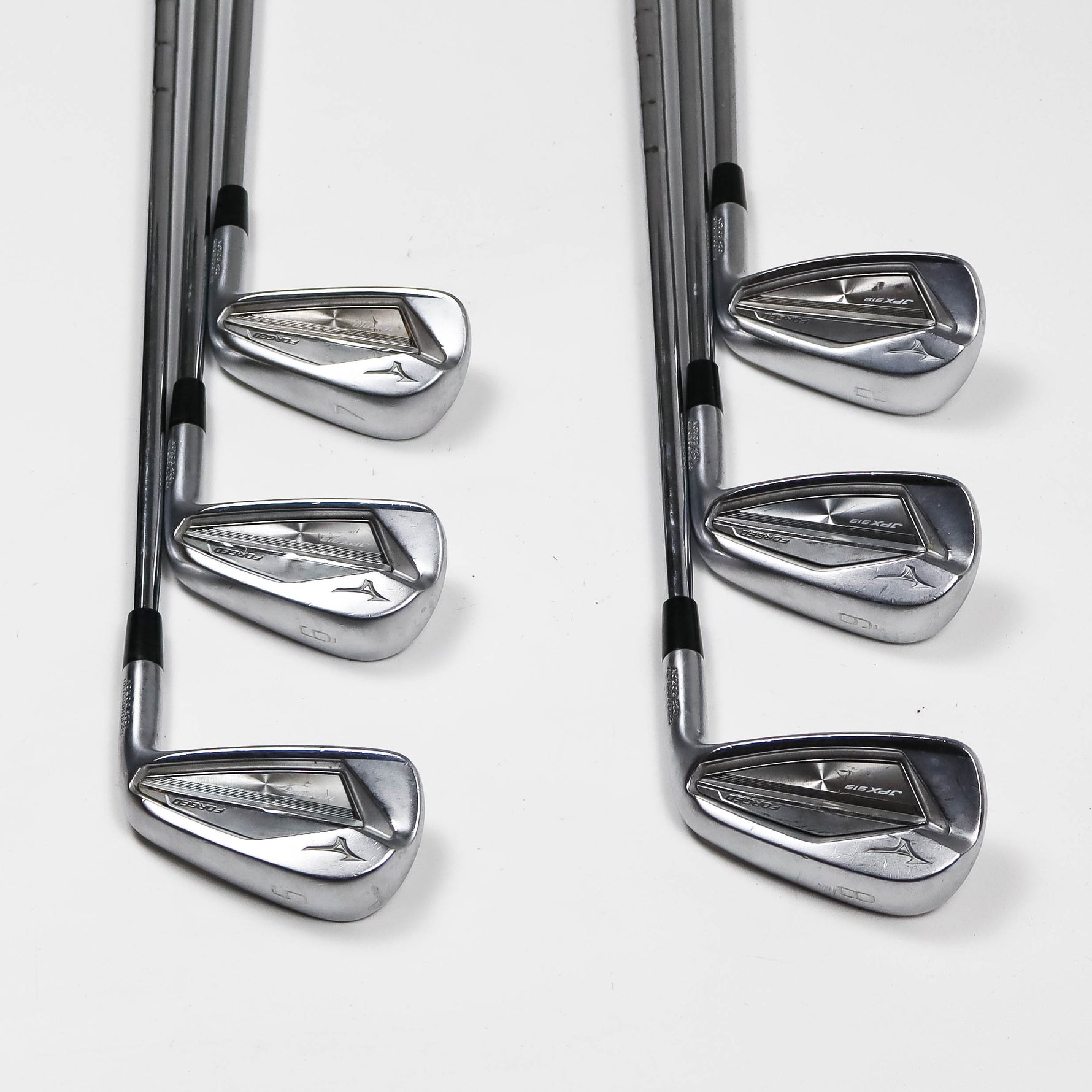 Mizuno JPX919 Forged Irons 5-PW Stiff +1/2 Inch 1 Up (Used)