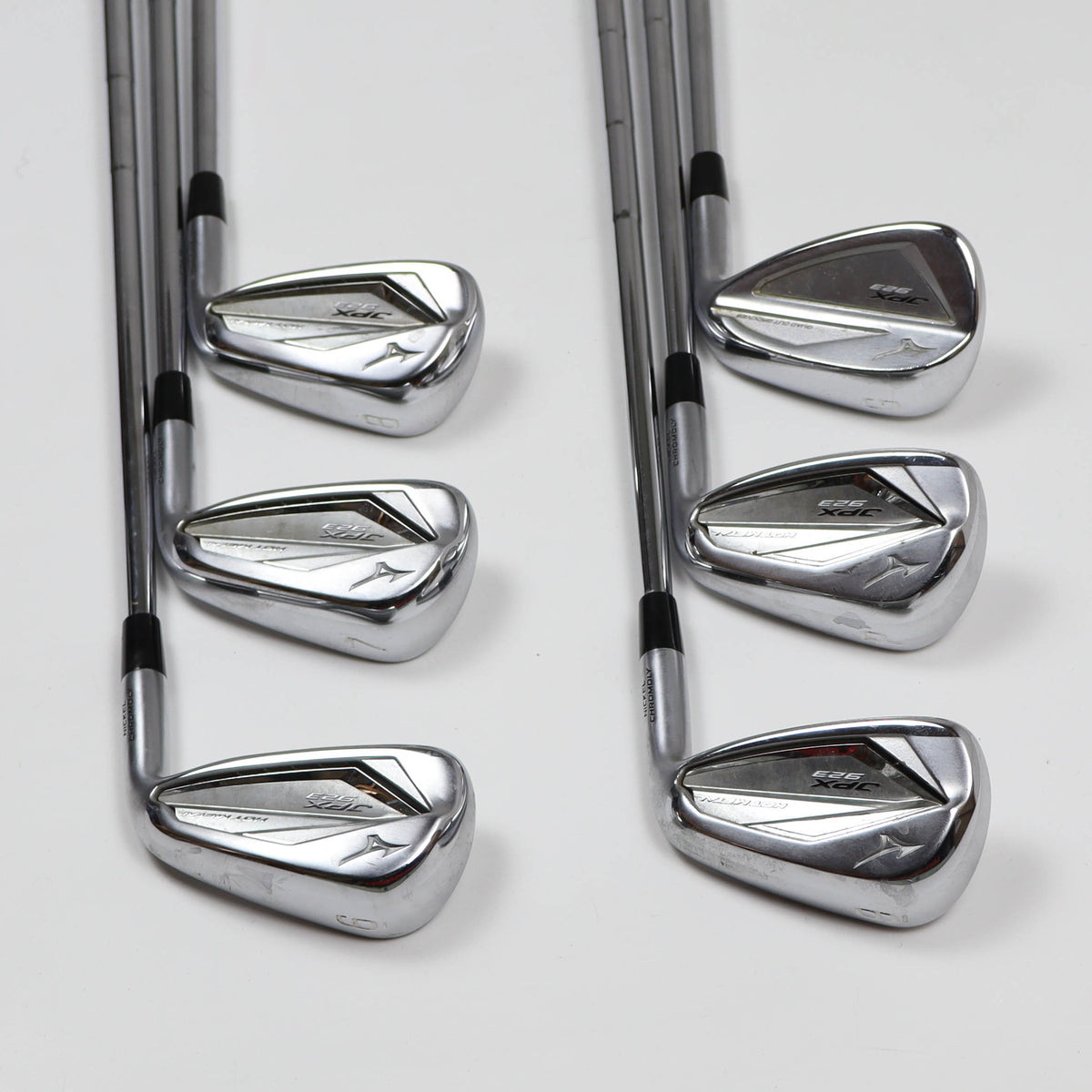 Mizuno JPX 923 Hot Metal Irons 6-GW Stiff Flex +1" & 1 Deg Up (Used)