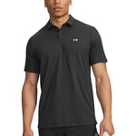 Under Armour Mens Tee To Green Printed Polo Black/White