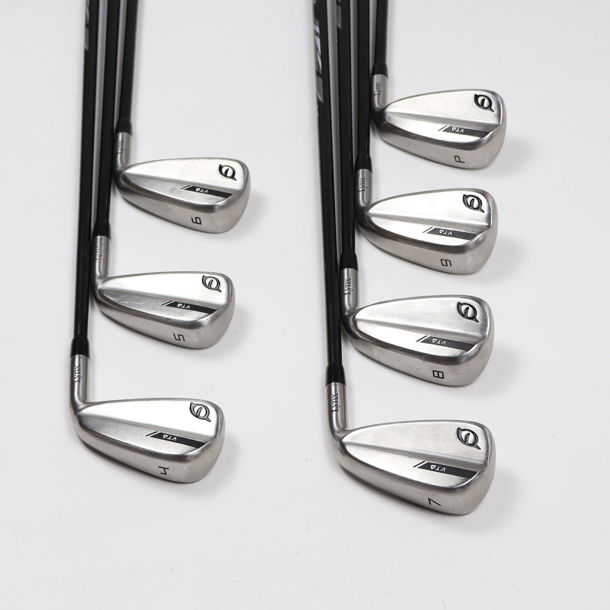 Lynx Prowler VT Irons 4-PW Lite Graphite +1/2 Inch (Used)