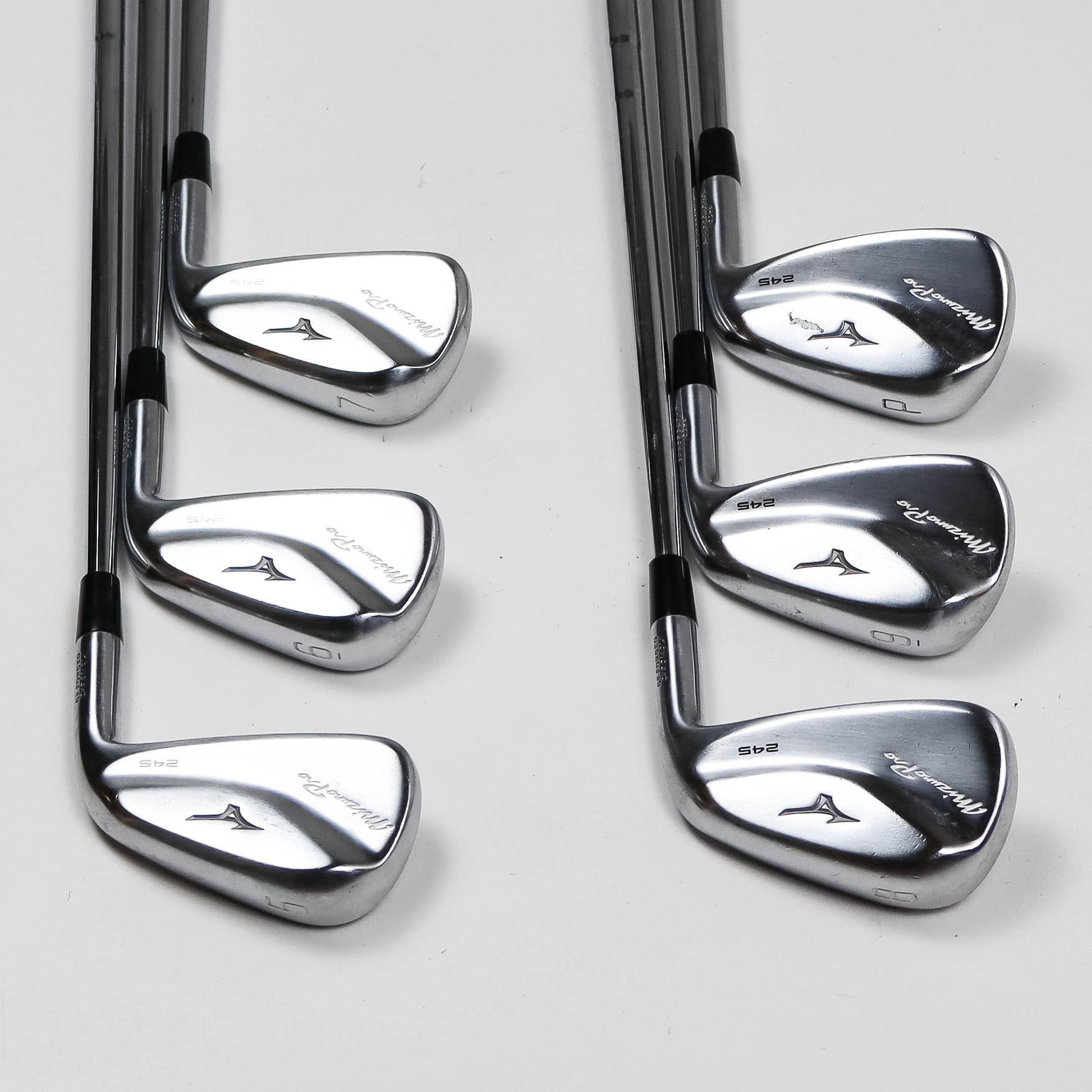 Mizuno Pro 245 Irons 5-PW Stiff Steel (Used)