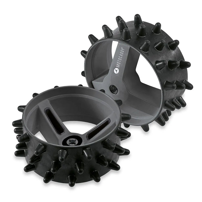 Motocaddy 28V Hedgehog Winter Wheels (Pair) - Tony Valentine - Trolley Accessories