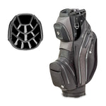 Motocaddy Dry Series Cart Bag - Black/Charcoal - Tony Valentine - Cart Bags