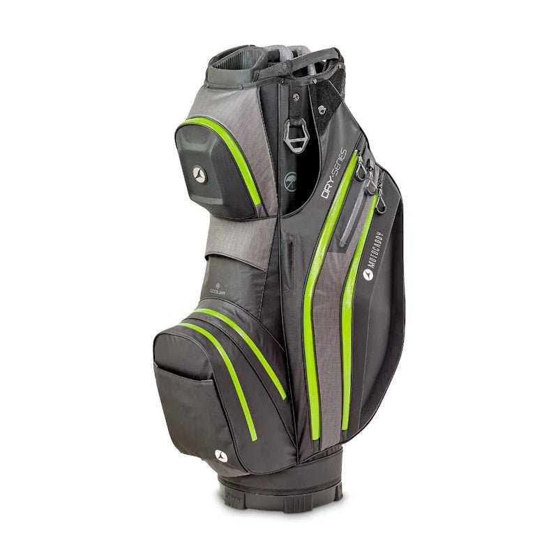 Motocaddy Dry Series Cart Bag - Black/Lime - Tony Valentine - Cart Bags