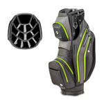 Motocaddy Dry Series Cart Bag - Black/Lime - Tony Valentine - Cart Bags