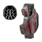 Motocaddy Dry Series Cart Bag - Black/Red - Tony Valentine - Cart Bags