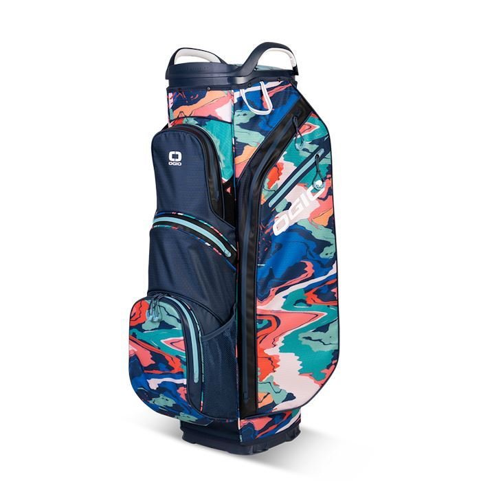 Ogio Golf All Elements Silencer Cart Bag Watercolour 2026 - Tony Valentine - Cart Bags