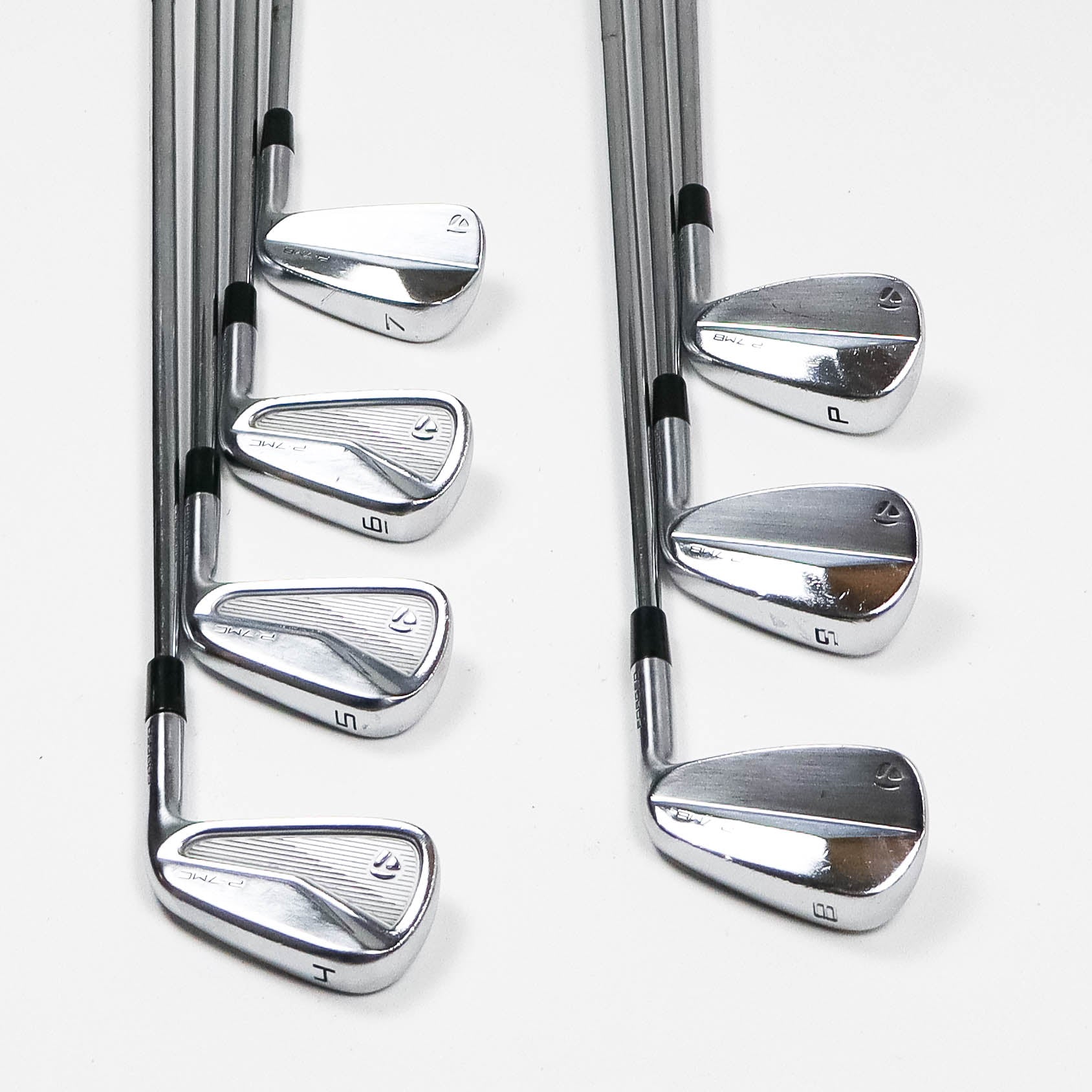 TaylorMade P7MC and P7MB Combo Irons X-Stiff Steel (Used)