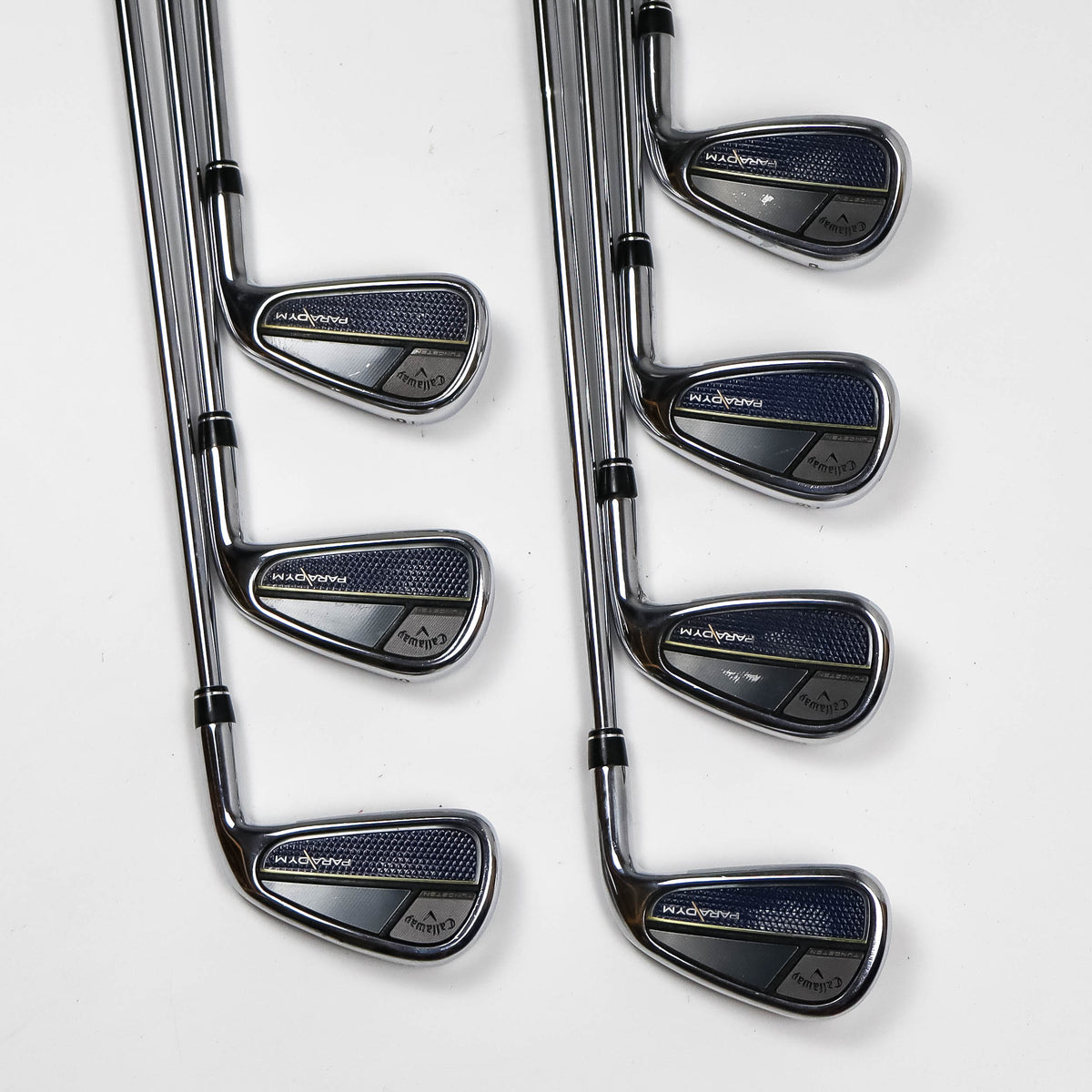 Callaway Paradym Irons 4-PW Stiff Steel +1/2 Inch (Used)