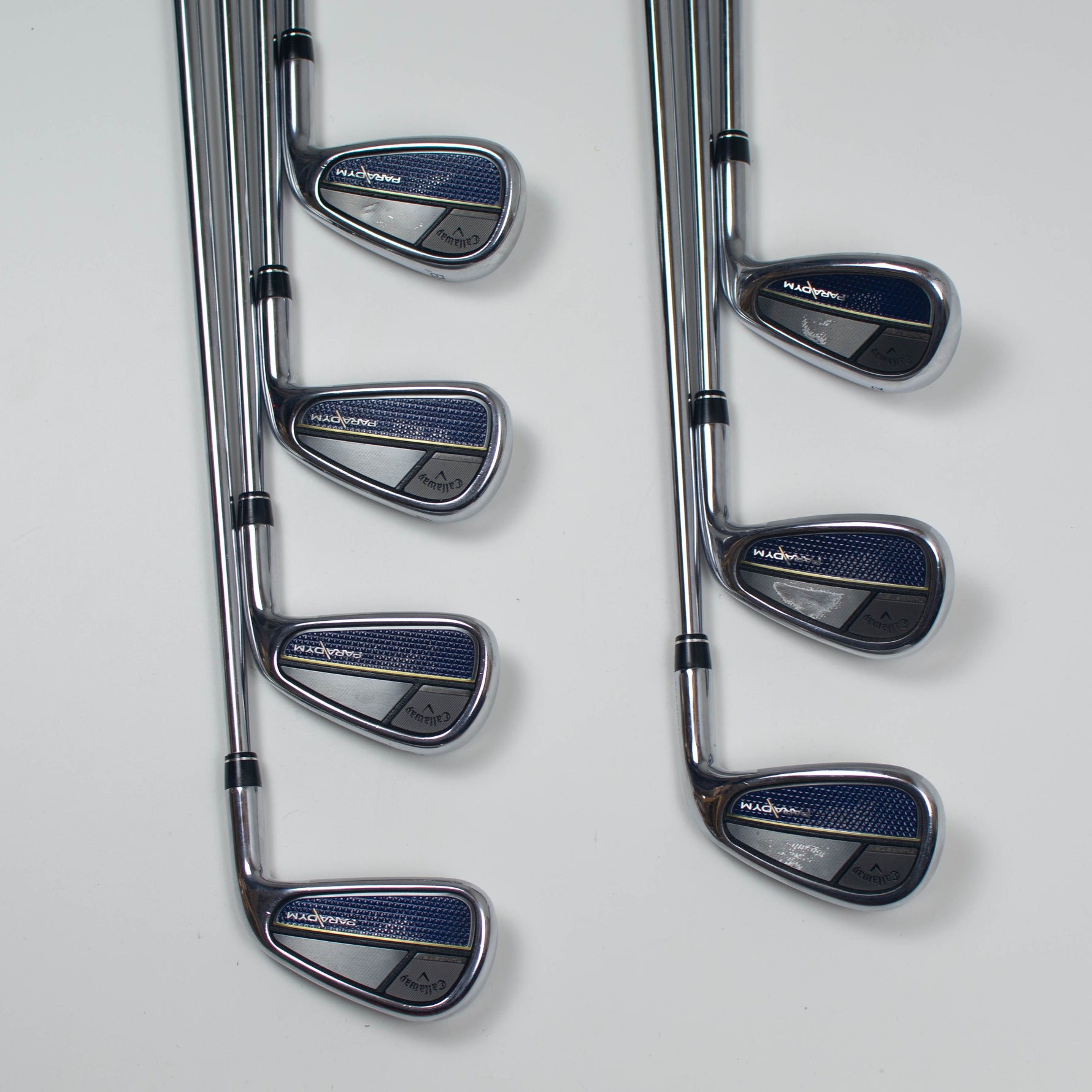 Callaway Paradym Irons 5-PW plus 52 Degree Extra Stiff Flex (Used)